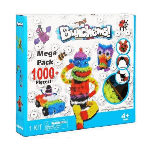 BestToys Ժամանցային խաղեր Ռեզինիկներ Բանչեմս | Bunchems 1000